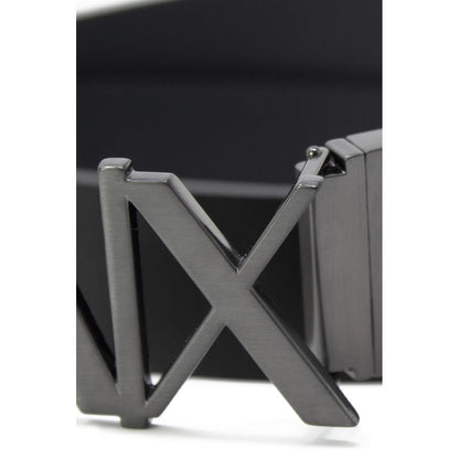 Black Leather Regular Belt