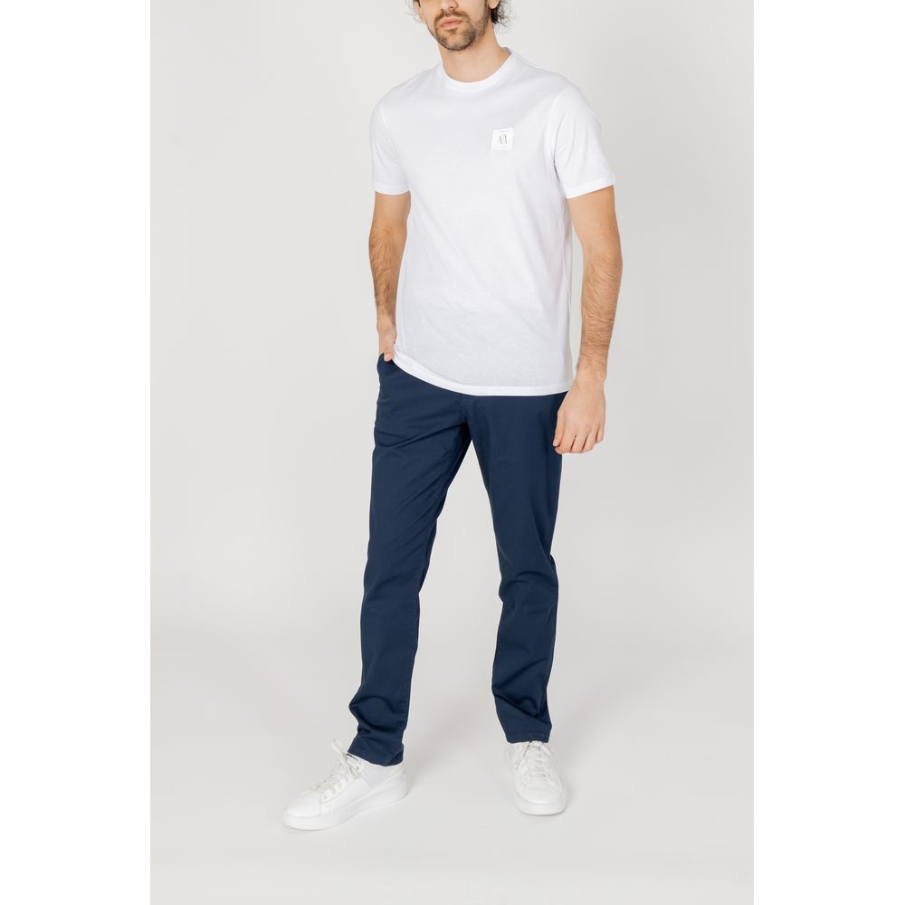Blue Cotton Pant