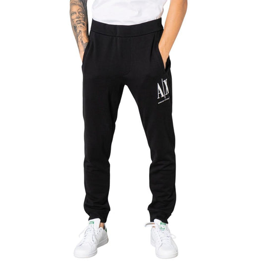 Black Cotton Joggers Workout Pant