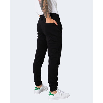 Black Cotton Joggers Workout Pant