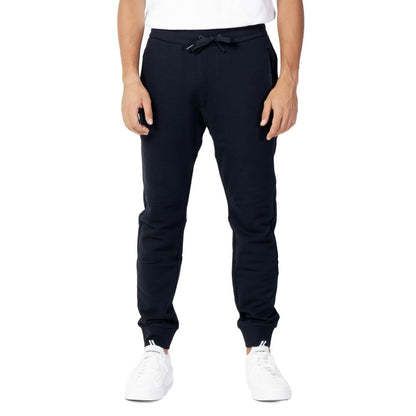 Blue Cotton Joggers (Workout Pants)