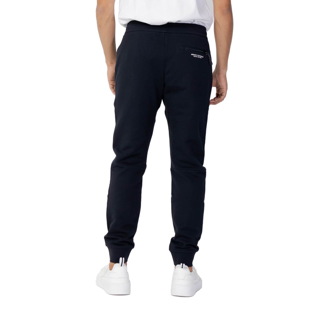 Blue Cotton Joggers (Workout Pants)