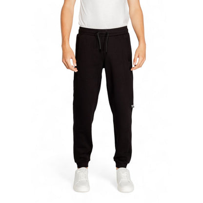 Black Cotton Joggers Workout Pant