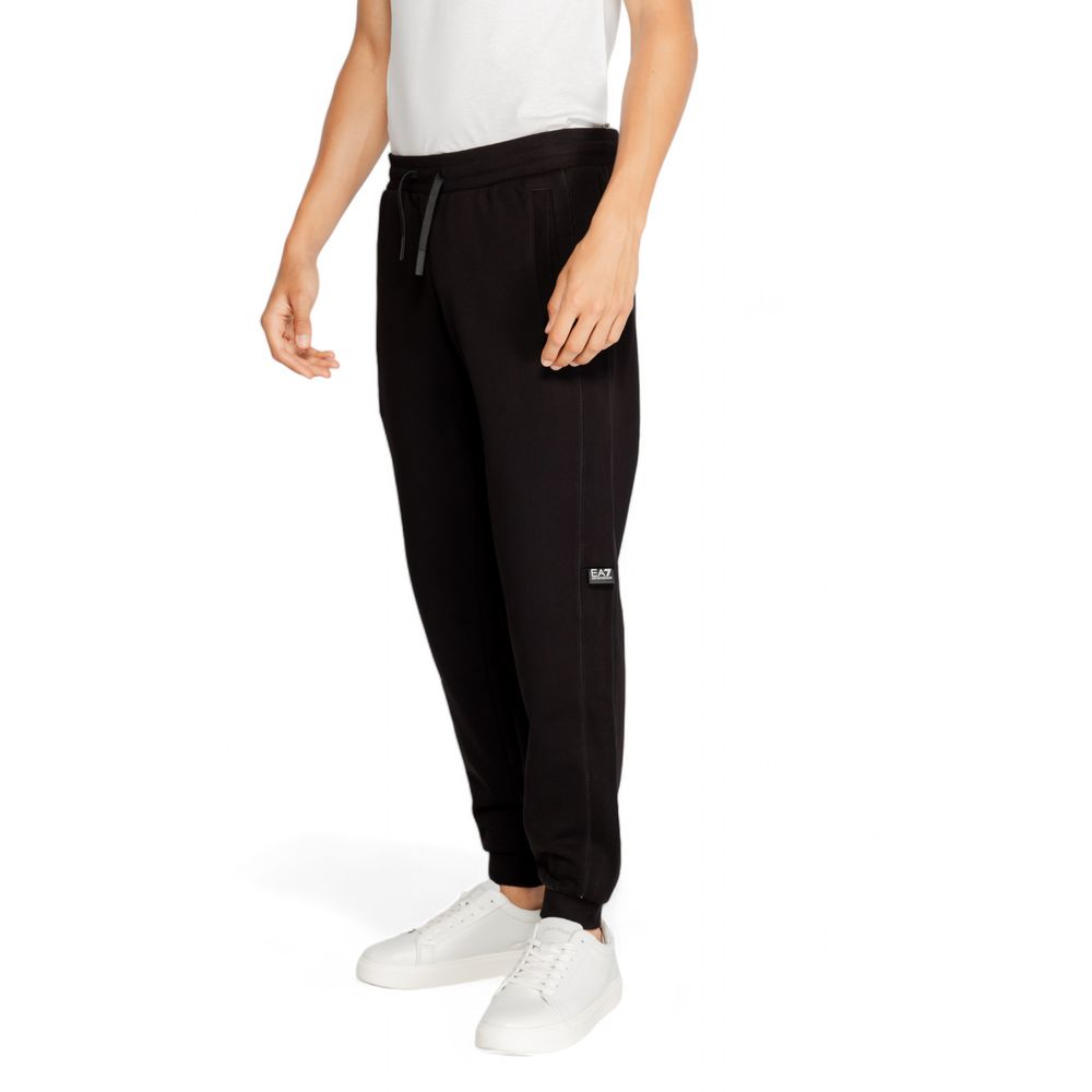 Black Cotton Joggers Workout Pant