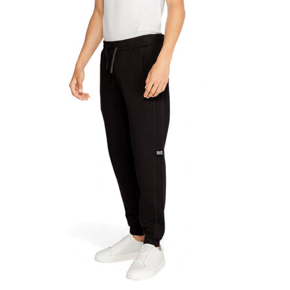 Black Cotton Joggers Workout Pant
