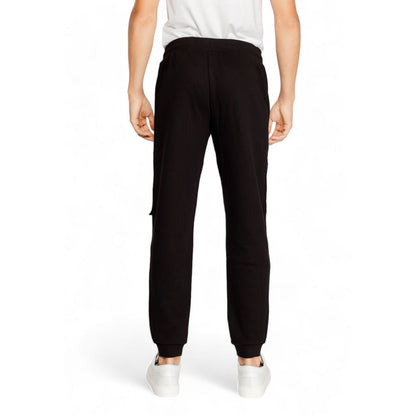 Black Cotton Joggers Workout Pant