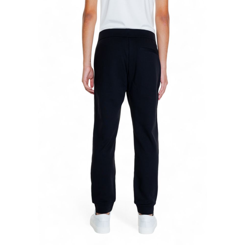 Black Cotton Joggers (Workout Pants)