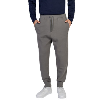 Gray Cotton Joggers (Workout Pants)