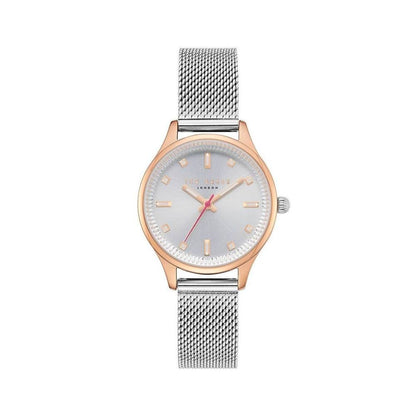 Silver Stainless Steel Dress Watch