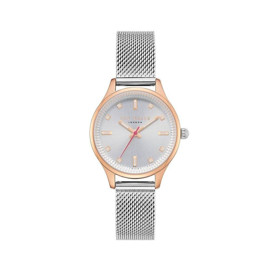 Silver Stainless Steel Dress Watch