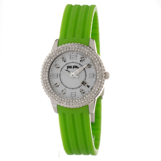 Green Synthetic Dress Watch