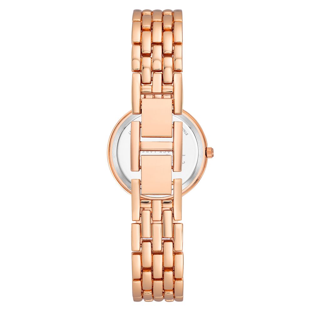 Multicolor Metal Dress Watch
