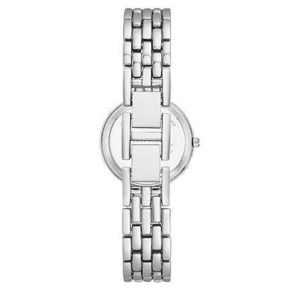 Silver Metal Dress Watch