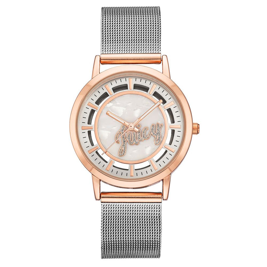 Silver Stainless Steel Dress Watch