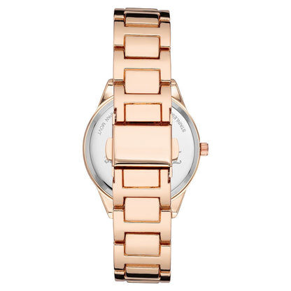 Multicolor Metal Dress Watch