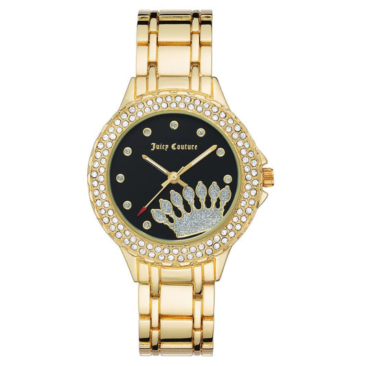 Gold Metal Dress Watch
