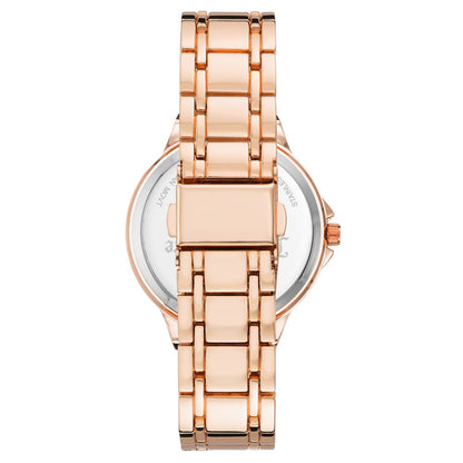 Multicolor Metal Dress Watch