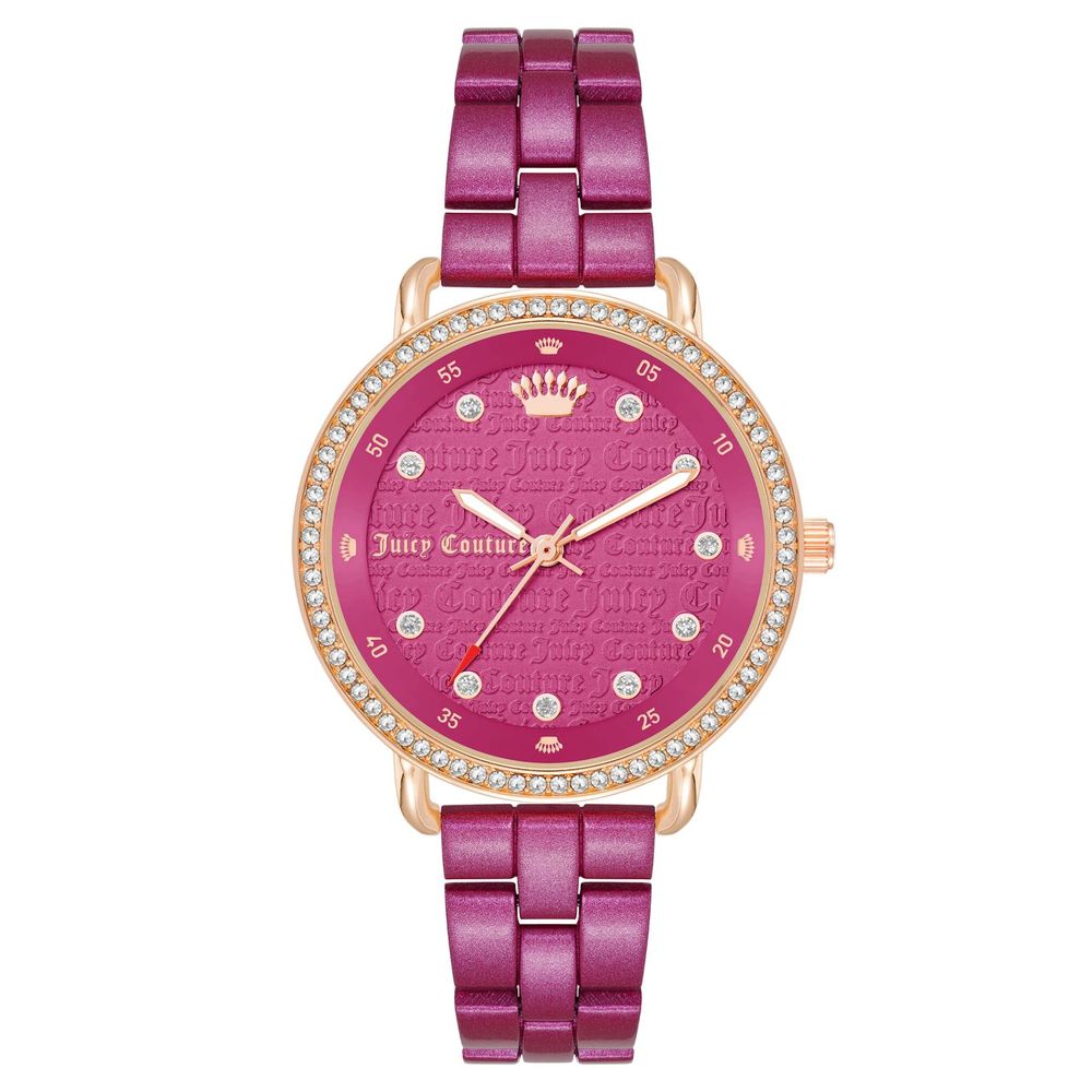 Multicolor Metal Dress Watch