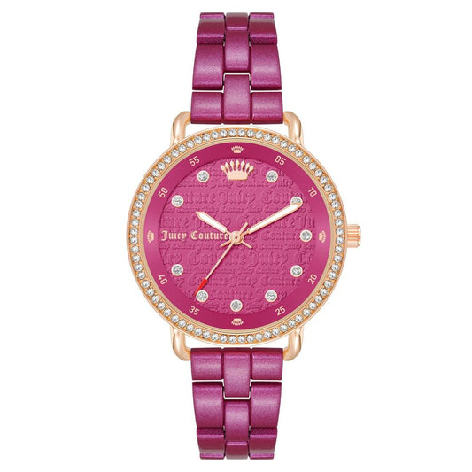 Multicolor Metal Dress Watch