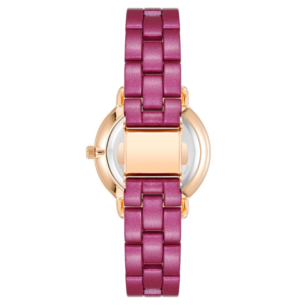 Multicolor Metal Dress Watch