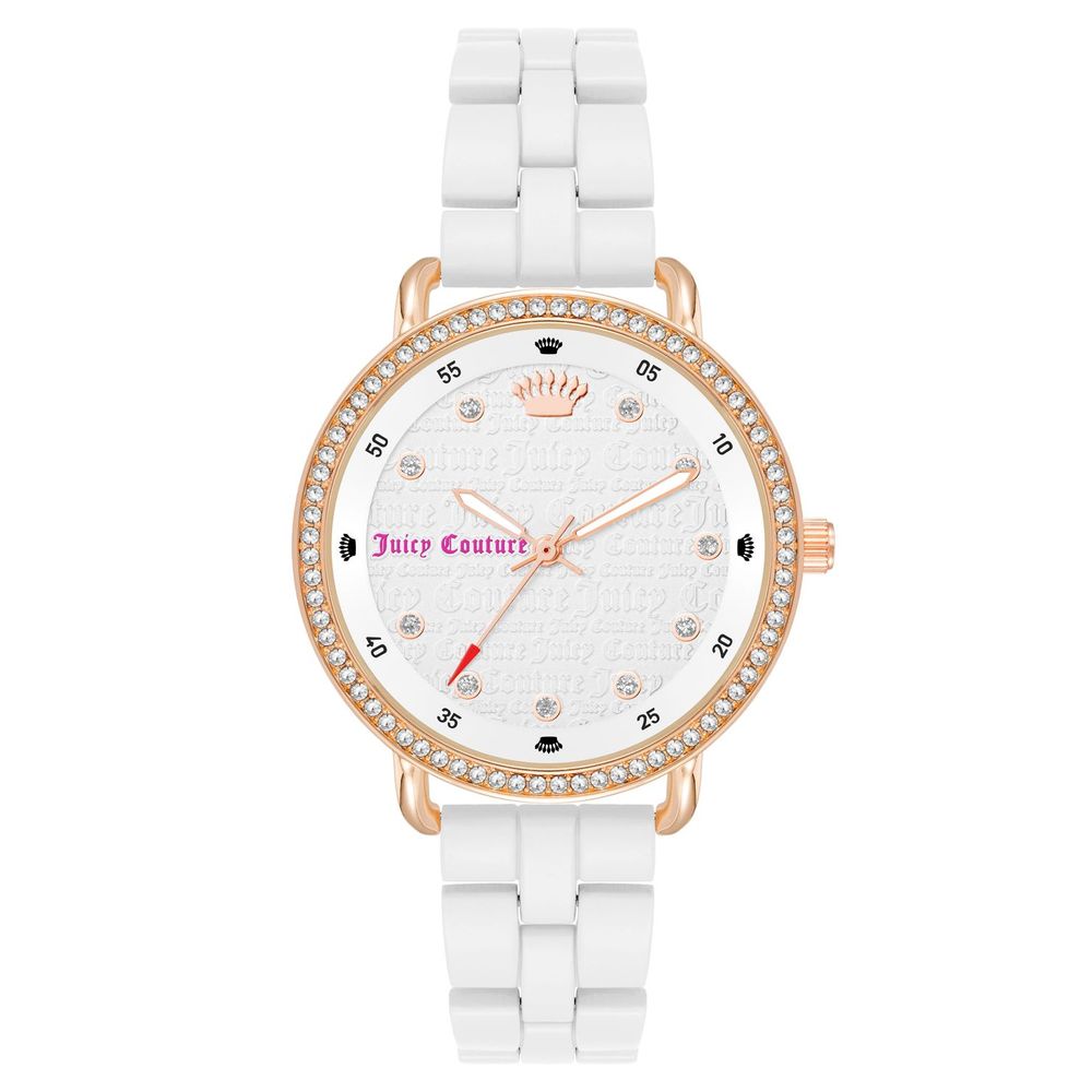White Metal Dress Watch