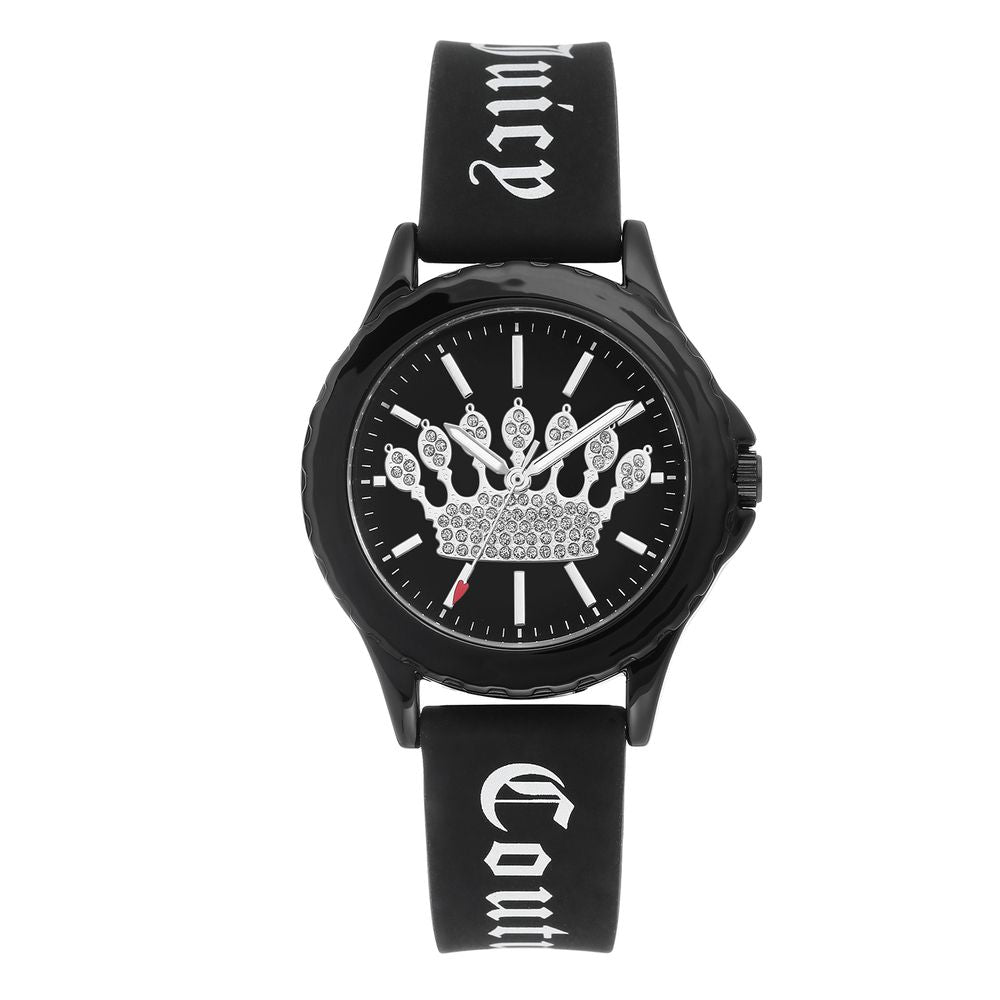 Black Synthetic Bracelet Watch