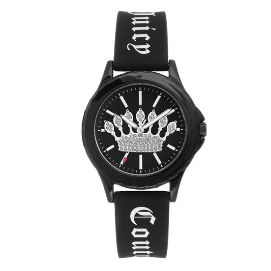 Black Synthetic Bracelet Watch