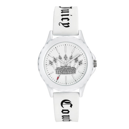 White Synthetic Bracelet Watch
