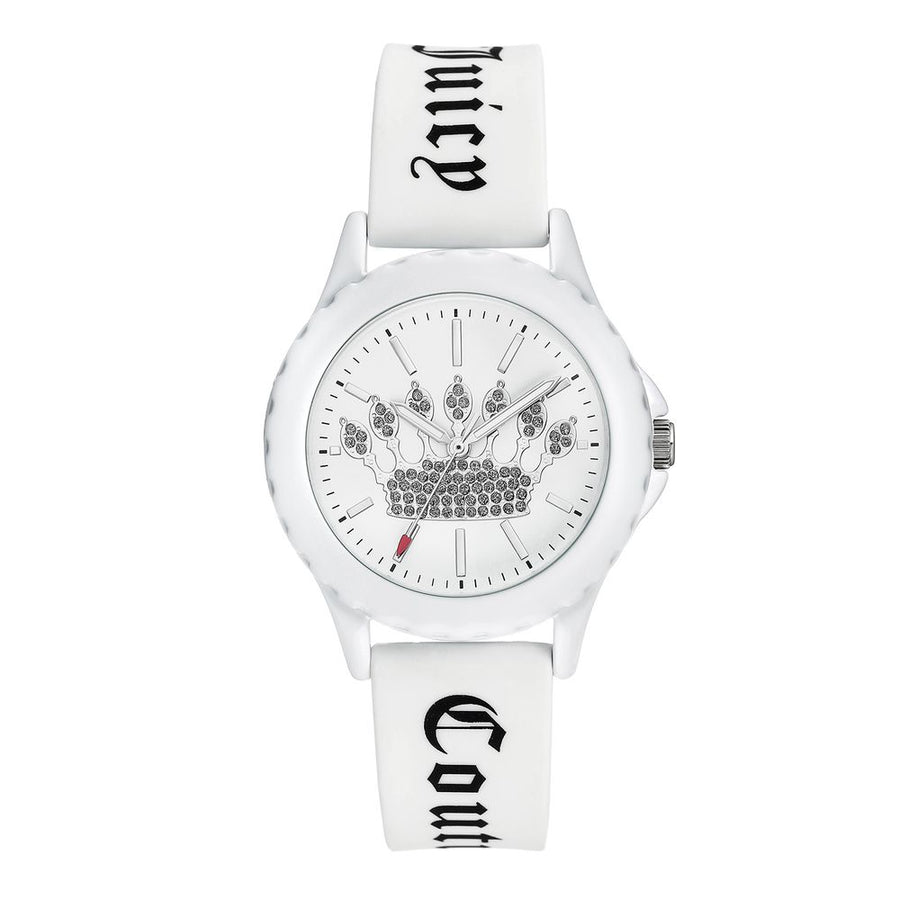 White Synthetic Bracelet Watch