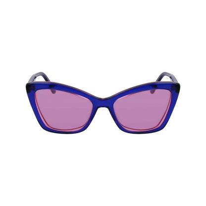 Blue Acetate Sunglasses