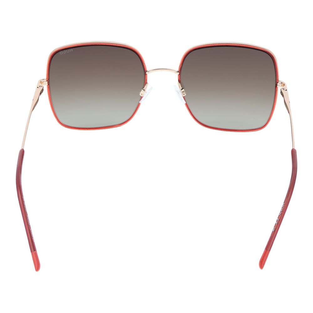 Red Metal Sunglasses