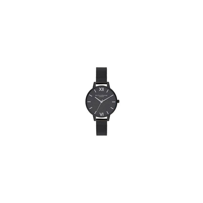Black Stainless Steel Dress Watch
