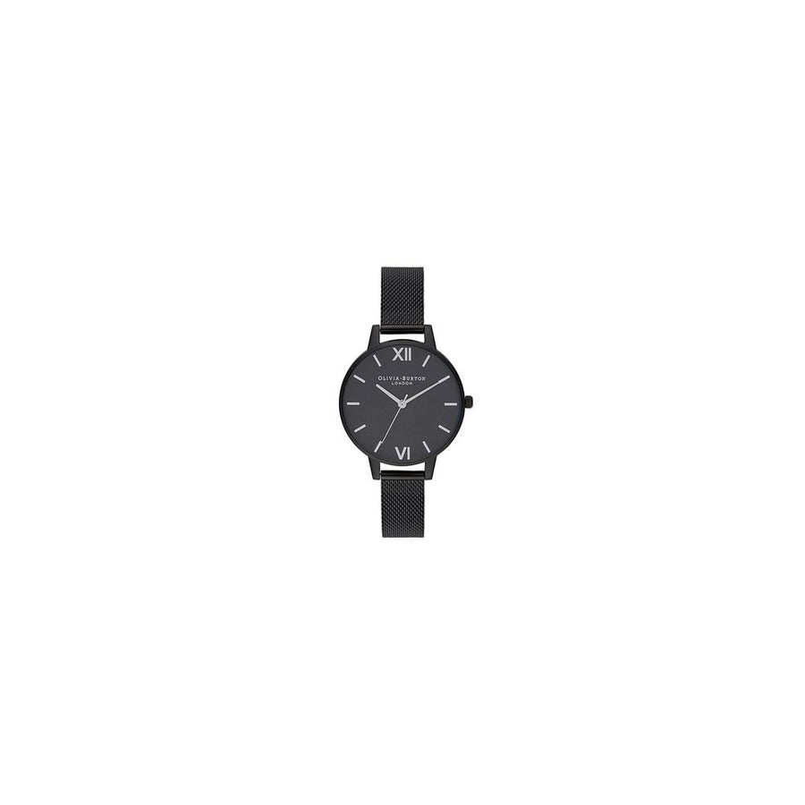 Black Stainless Steel Dress Watch