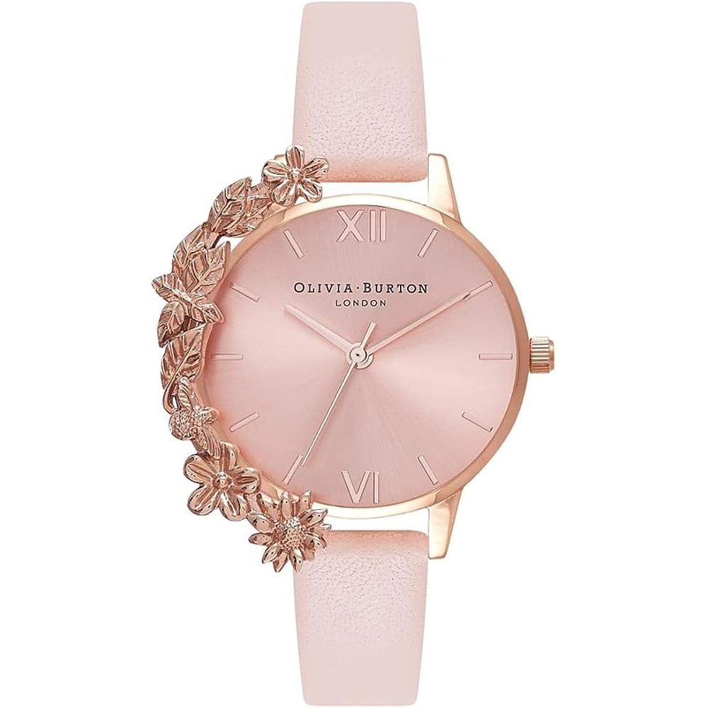 Multicolor Artificial Leather Dress Watch