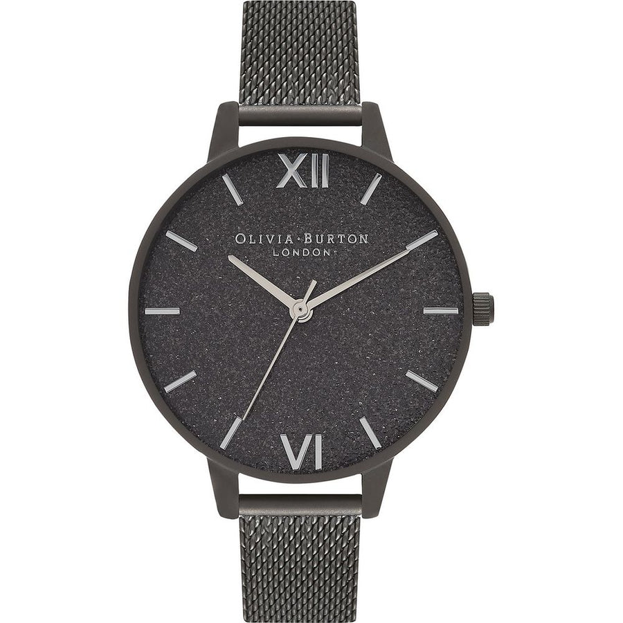 Black Stainless Steel Dress Watch