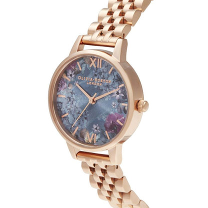 Multicolor Stainless Steel Dress Watch