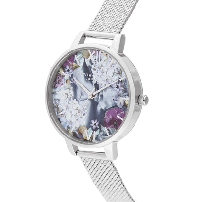 Silver Stainless Steel Dress Watch