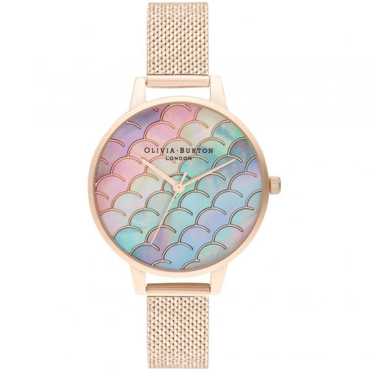 Multicolor Stainless Steel Dress Watch