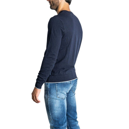 Blue Cotton Sweatshirt