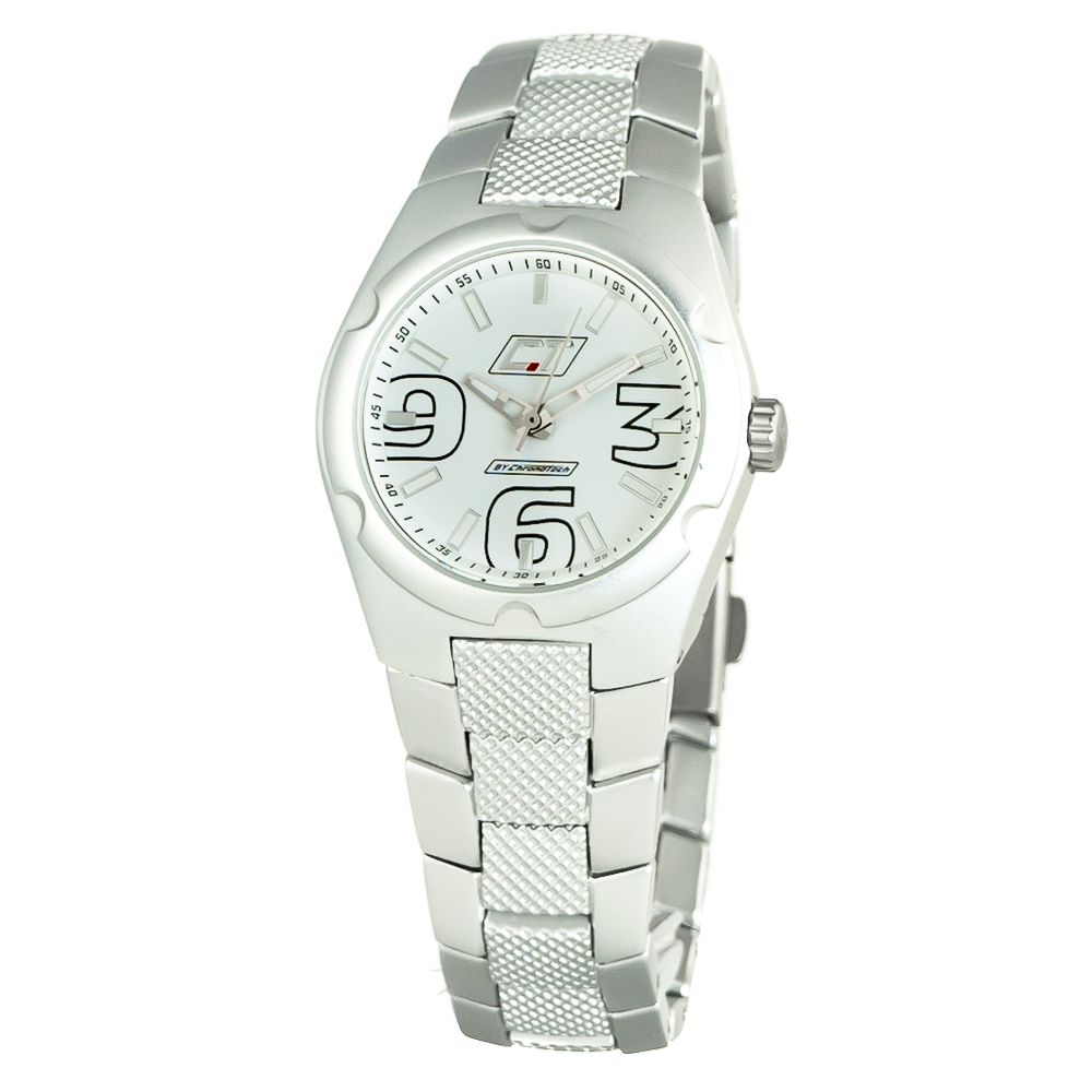 Silver Stainless Steel Dress Watch