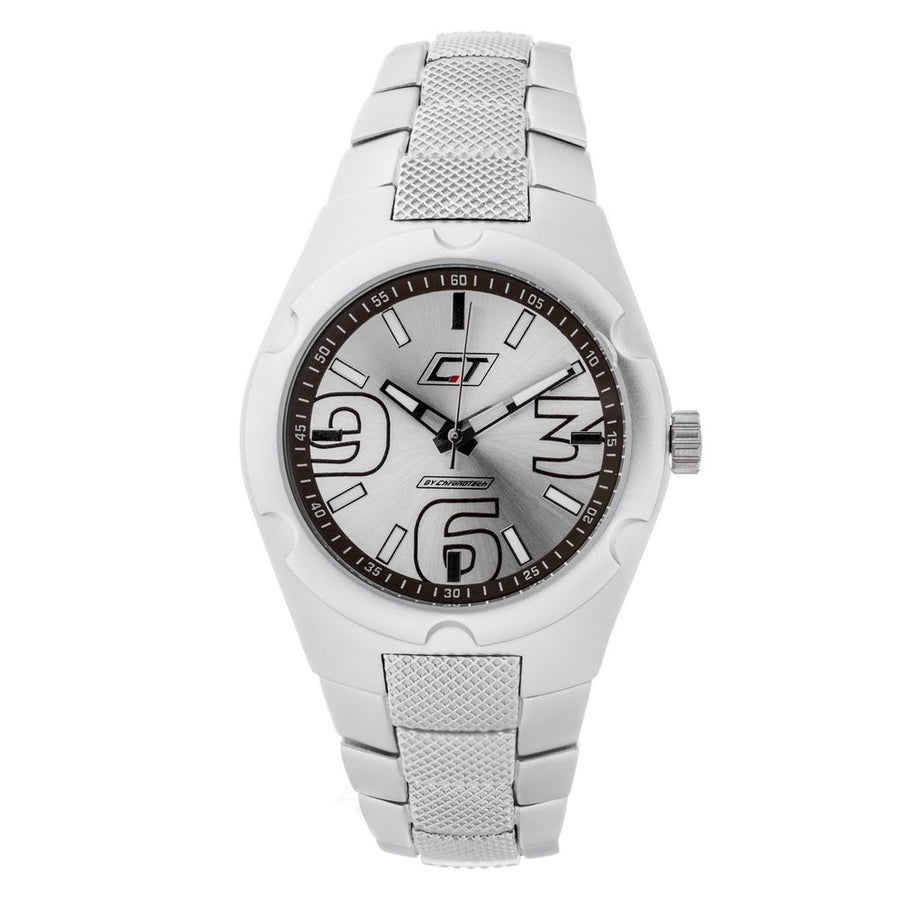 Silver Stainless Steel Dress Watch