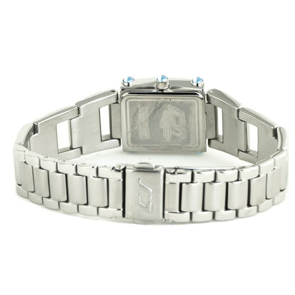 Silver Stainless Steel Dress Watch