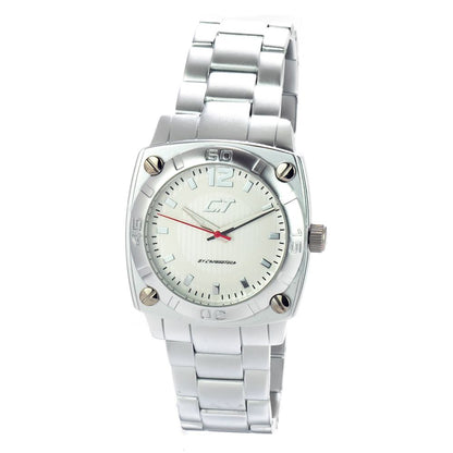 Silver Aluminum Dress Watch