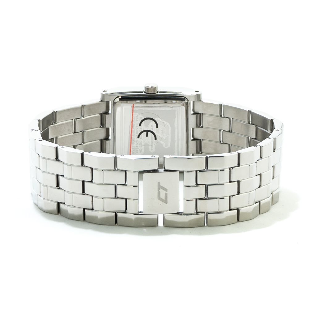 Silver Stainless Steel Dress Watch