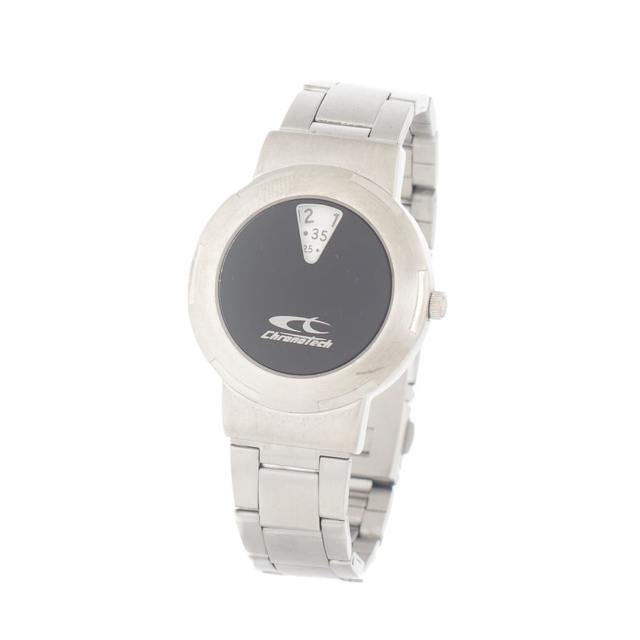 Silver Stainless Steel Dress Watch