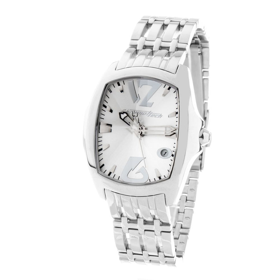 Silver Stainless Steel Dress Watch