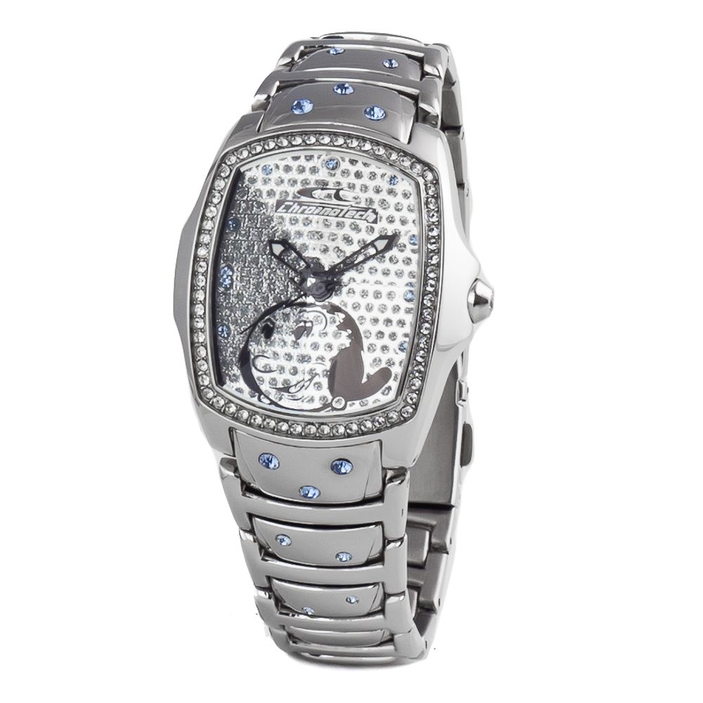 Silver Stainless Steel Dress Watch