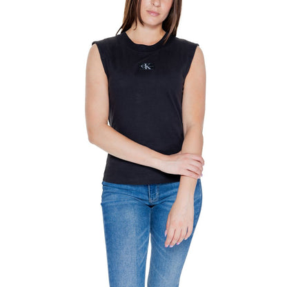 Black Cotton T-Shirt