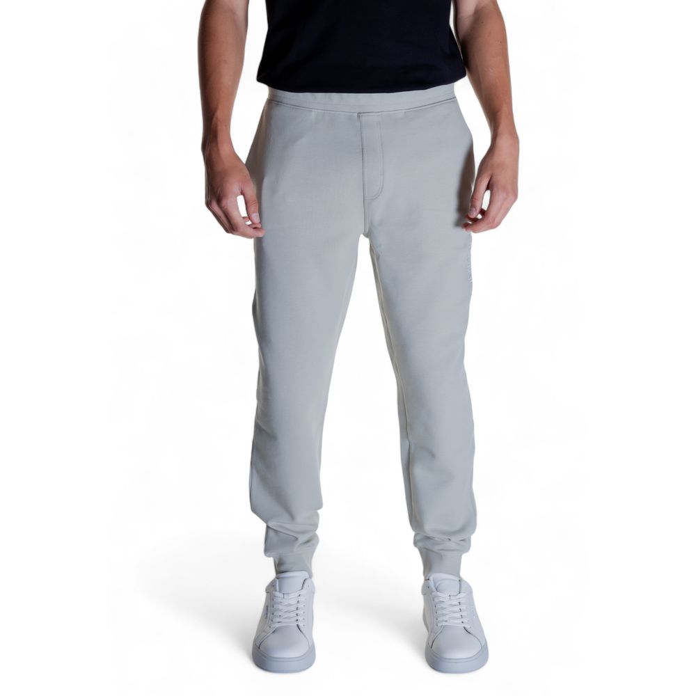 Gray Cotton Joggers (Workout Pants)
