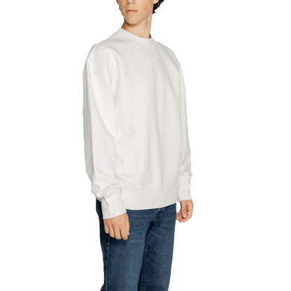 White Recycled Cotton Sweatshirt